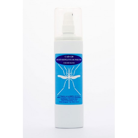 REPELENTE INSECTOS CAD-120, 180 C.C.