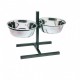 COMEDERO SOPORTE REGULABLE DOBLE